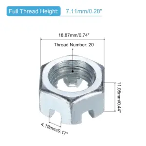 Slotted Hex Nuts (1)