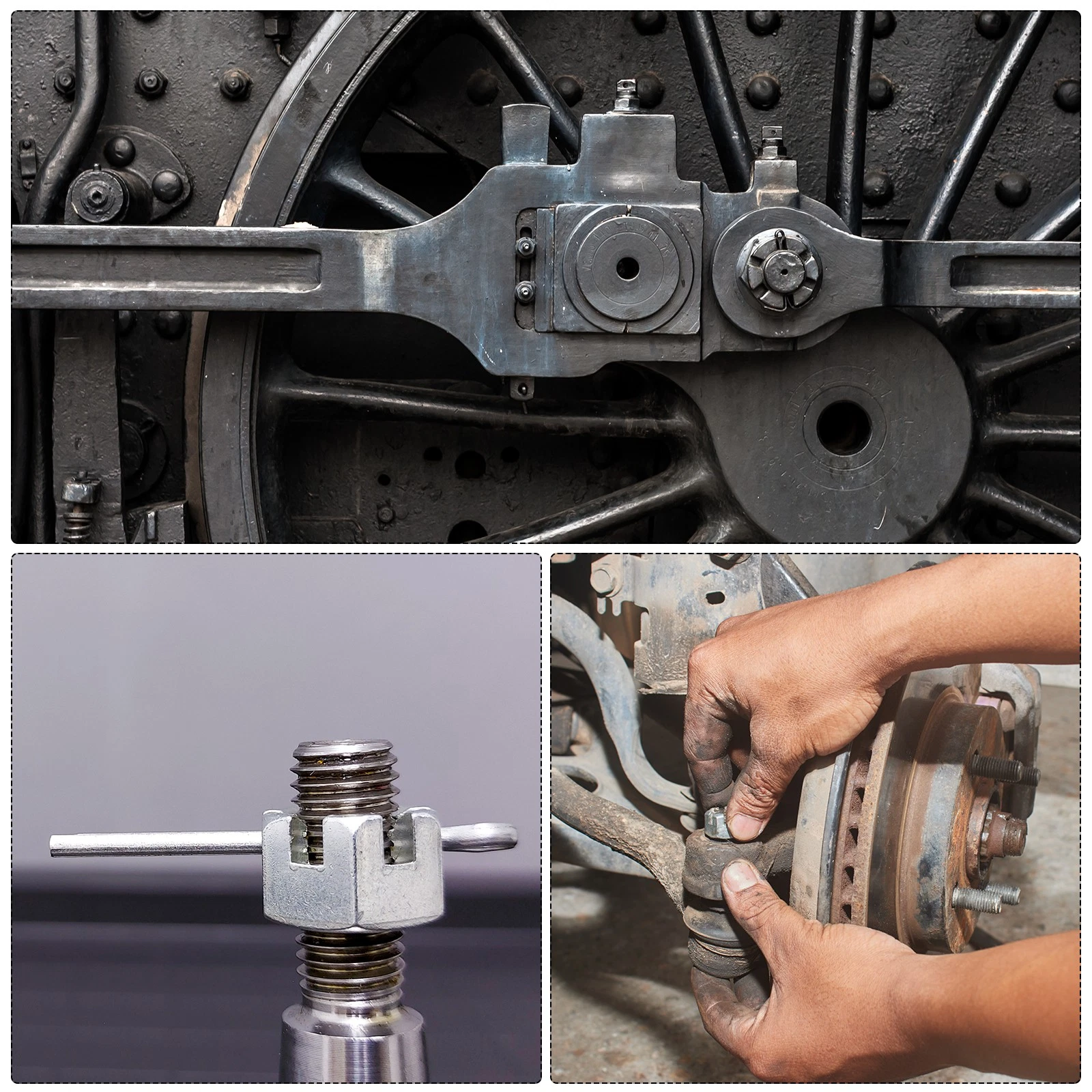 Slotted Hex Nuts (2)